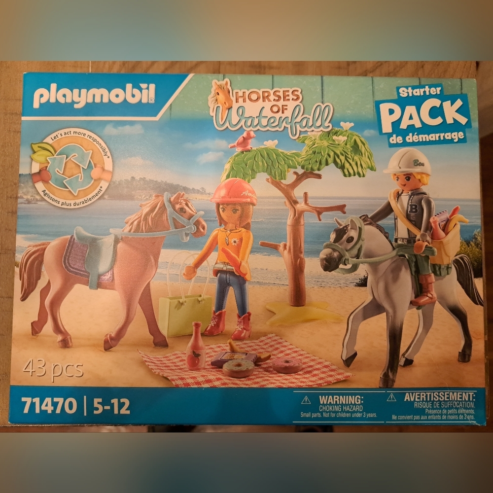 Playmobil Horses Of Waterfall Play Set Starter Pack